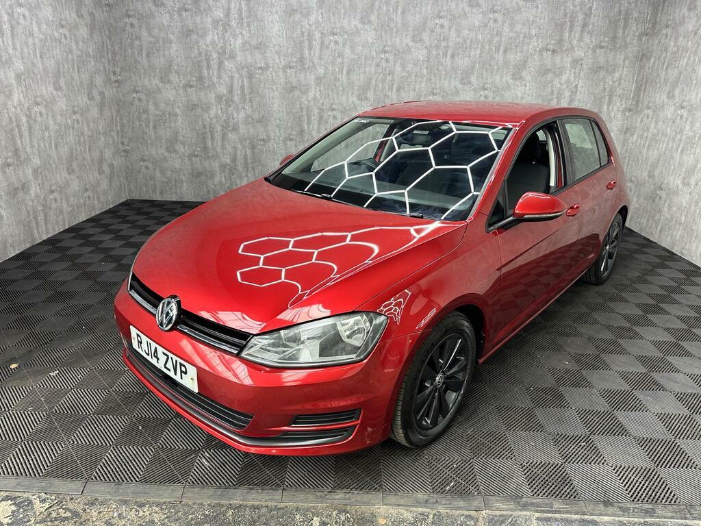 Volkswagen Golf 2.0 Tdi Bluemotion Tech Se Euro 5 S S Red #2