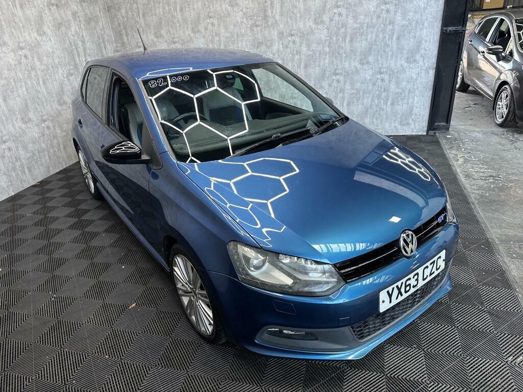 Volkswagen Polo 1.4 Tsi Bluemotion Tech Act Bluegt Euro 5 S S Blue #6