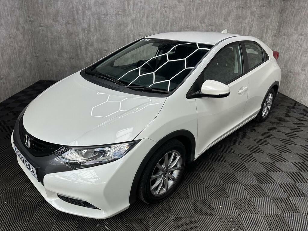 Honda Civic 1.8 I-vtec Es Euro 5 S S White #2