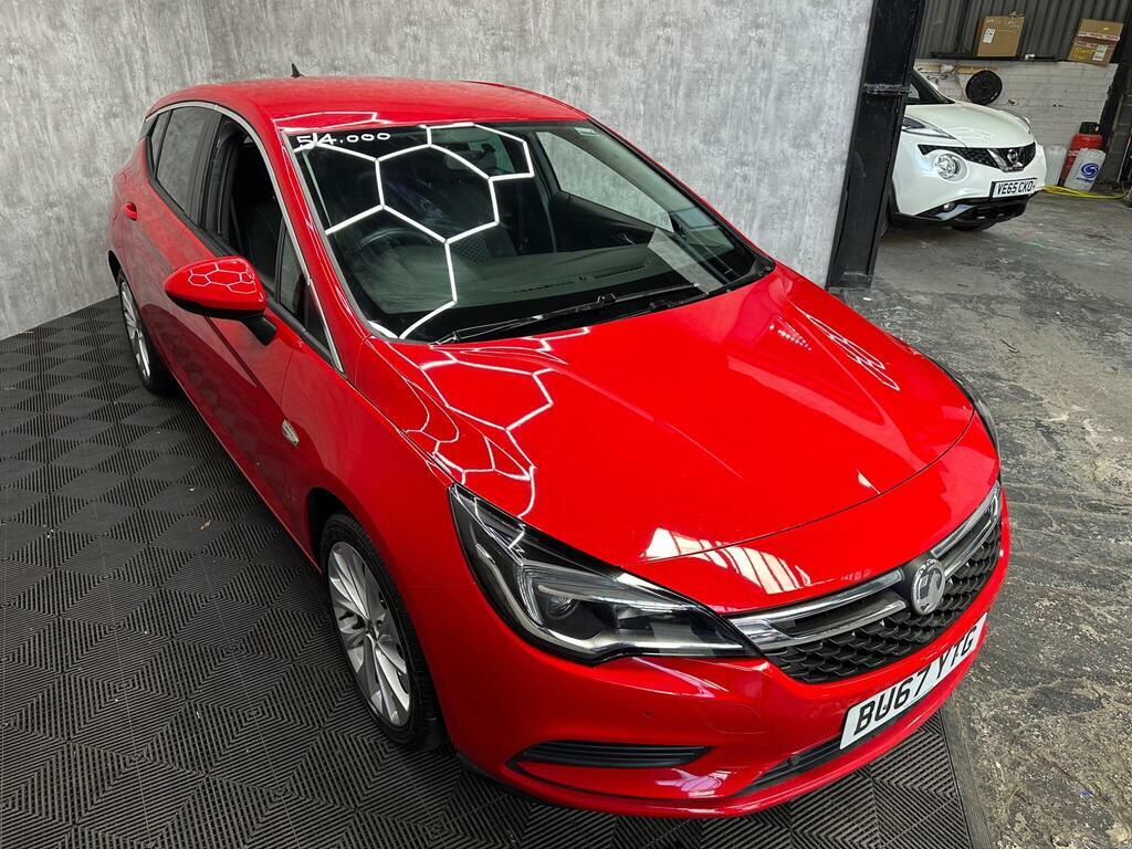 Vauxhall Astra 1.0I Turbo Ecotec Tech Line Nav Euro 6 S S Red #6