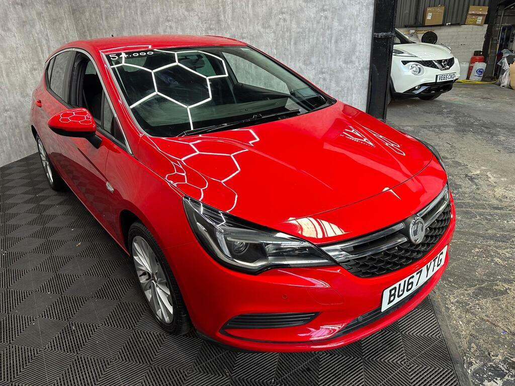 Vauxhall Astra 1.0I Turbo Ecotec Tech Line Nav Euro 6 S S Red #5