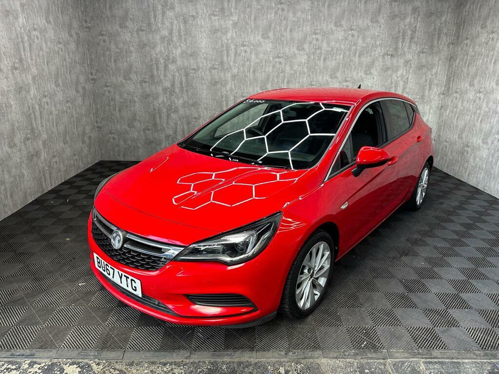 Vauxhall Astra 1.0I Turbo Ecotec Tech Line Nav Euro 6 S S Red #2
