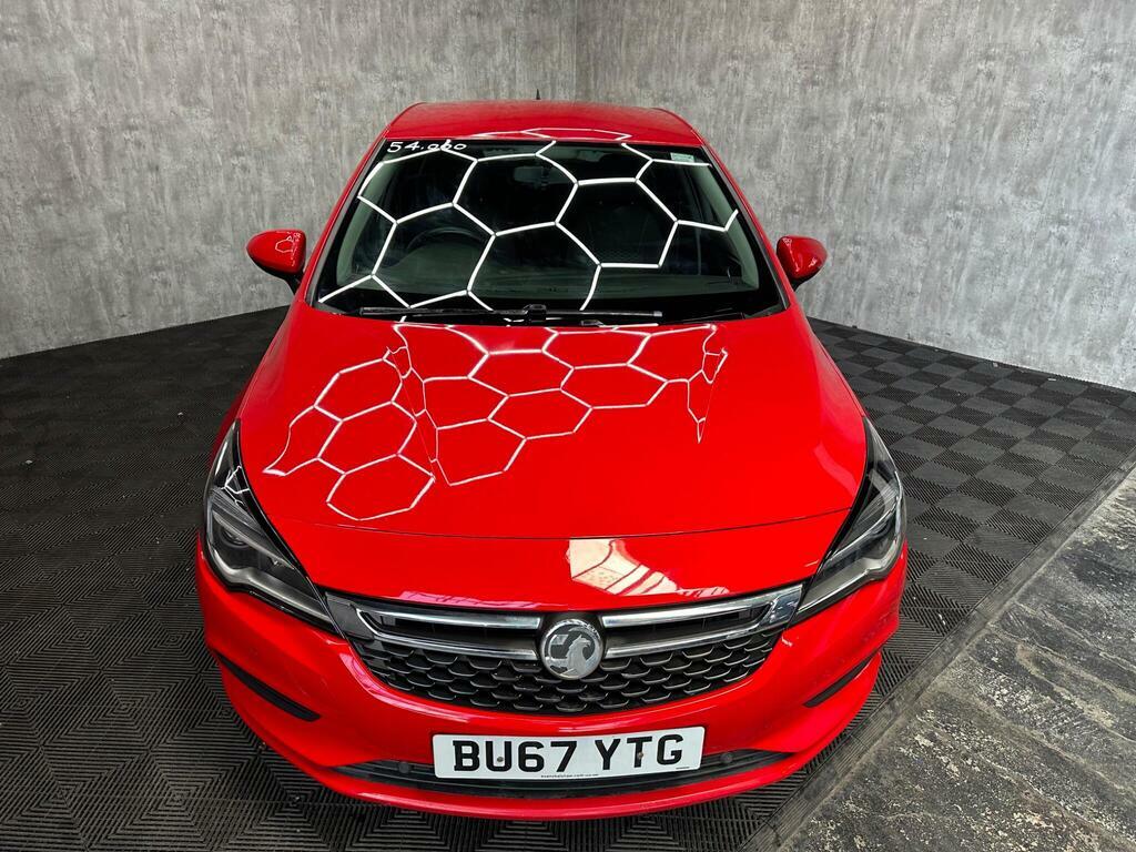 Vauxhall Astra 1.0I Turbo Ecotec Tech Line Nav Euro 6 S S Red #4