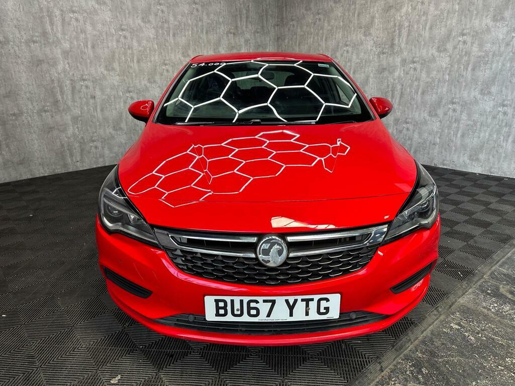 Vauxhall Astra 1.0I Turbo Ecotec Tech Line Nav Euro 6 S S Red #3