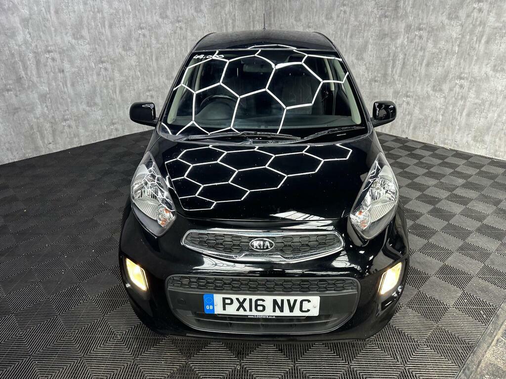 Kia Picanto 1.0 Sr7 Euro 6 Black #4
