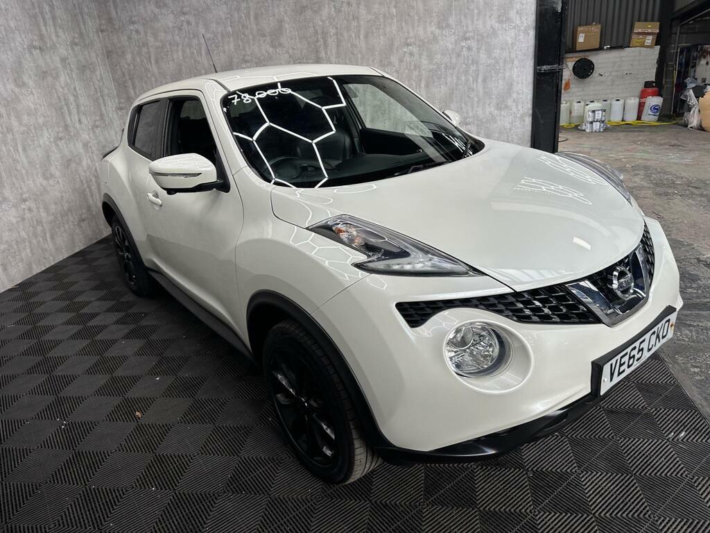 Nissan Juke 1.5 Dci Tekna Euro 6 S S White #5