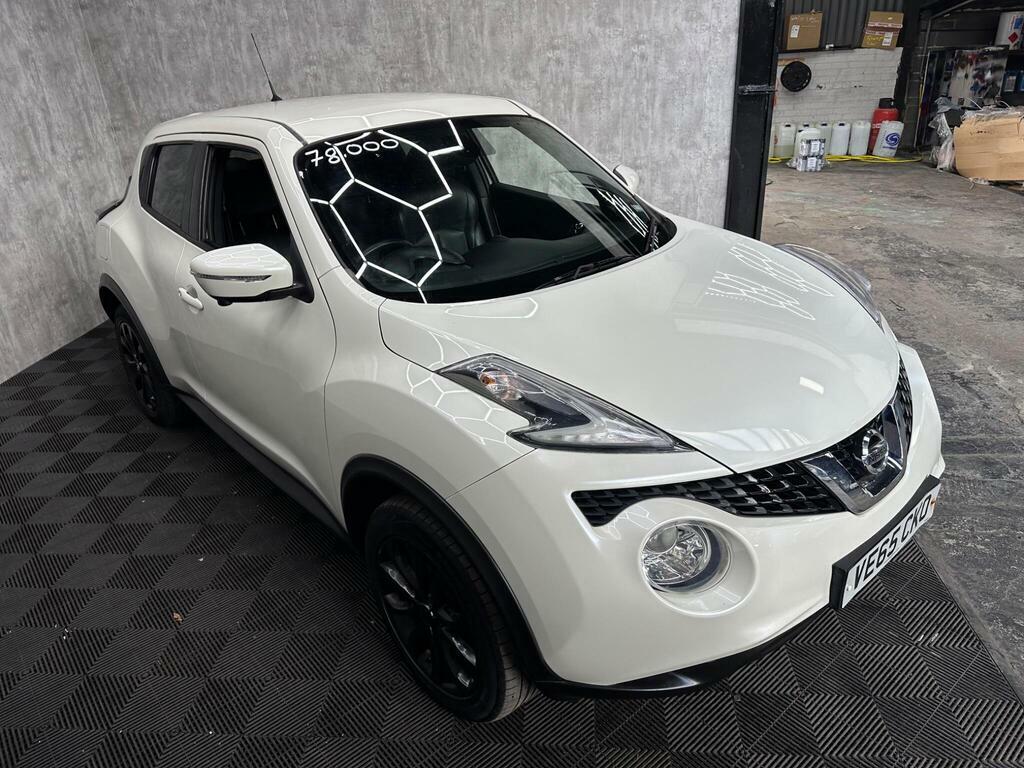 Nissan Juke 1.5 Dci Tekna Euro 6 S S White #6
