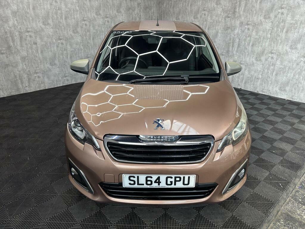 Peugeot 108 1.2 Vti Puretech Allure Euro 5 Brown #4