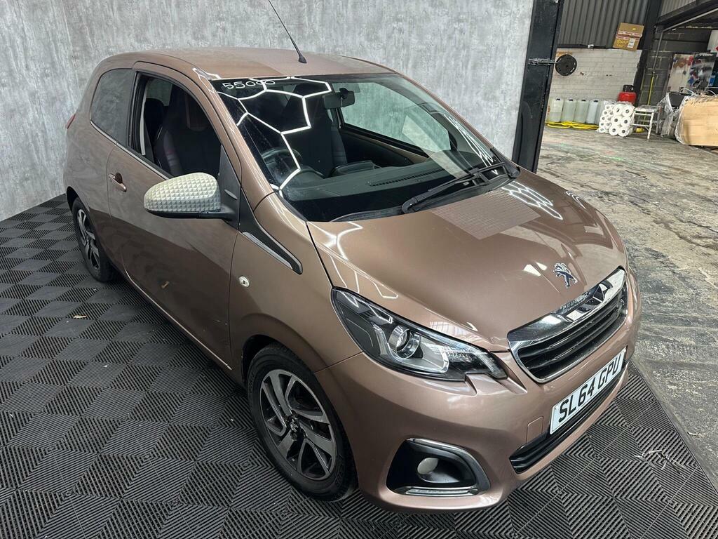 Peugeot 108 1.2 Vti Puretech Allure Euro 5 Brown #6