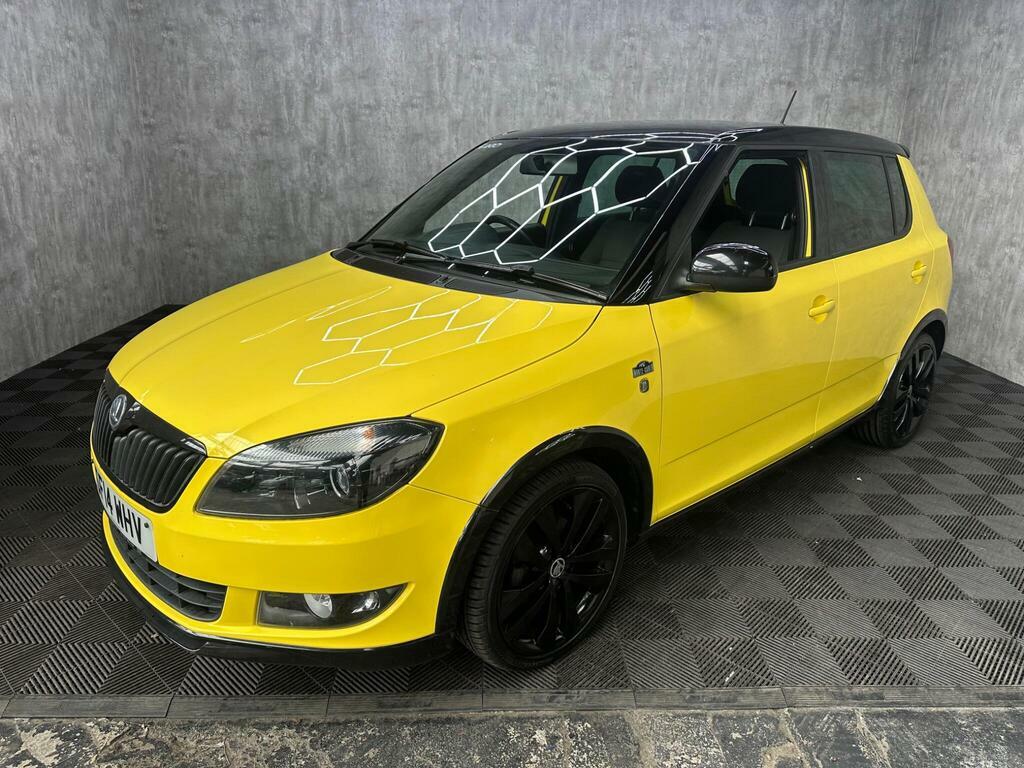 Skoda Fabia 1.2 Tsi Monte Carlo Euro 5 Yellow