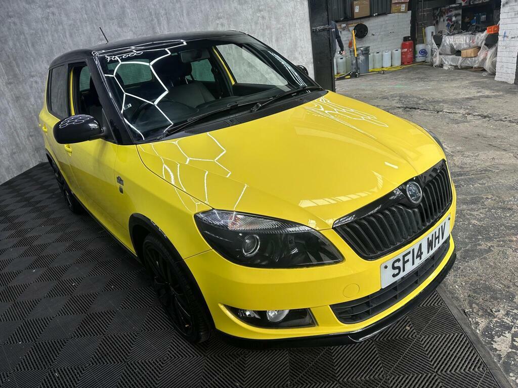 Skoda Fabia 1.2 Tsi Monte Carlo Euro 5 Yellow #5
