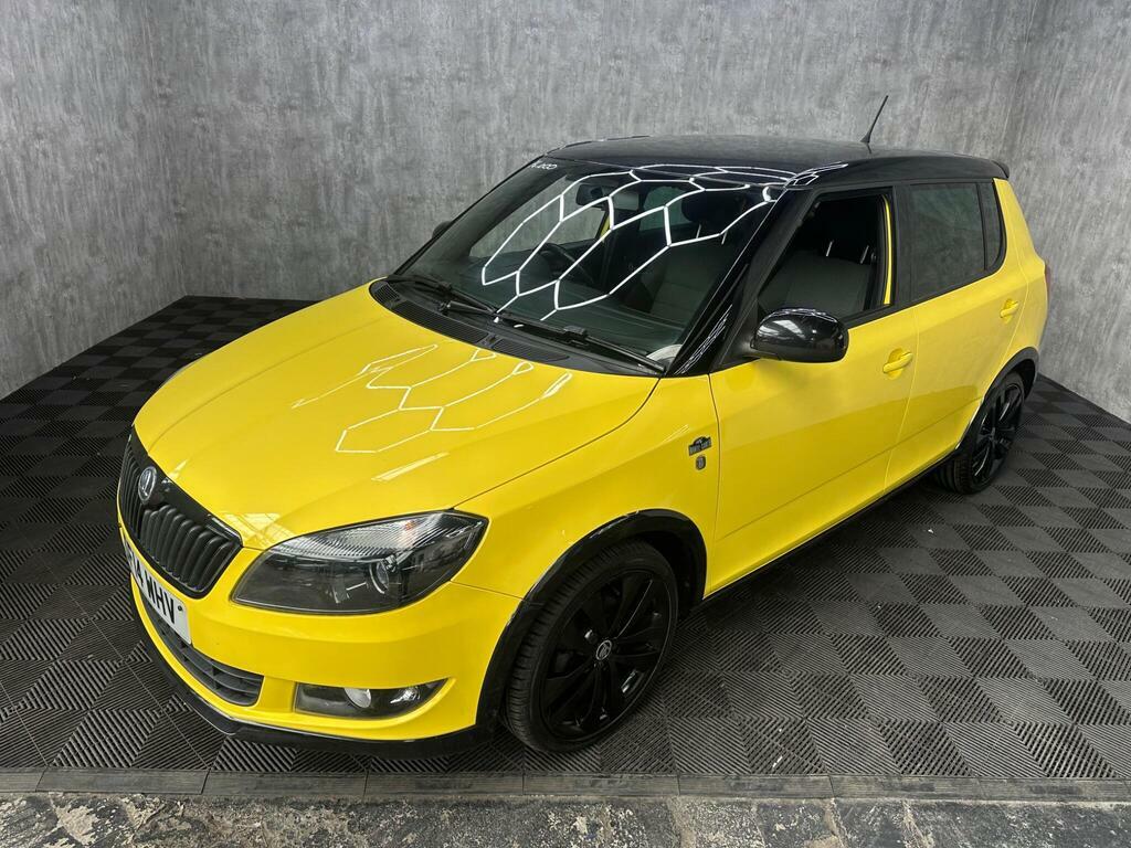 Skoda Fabia 1.2 Tsi Monte Carlo Euro 5 Yellow #2