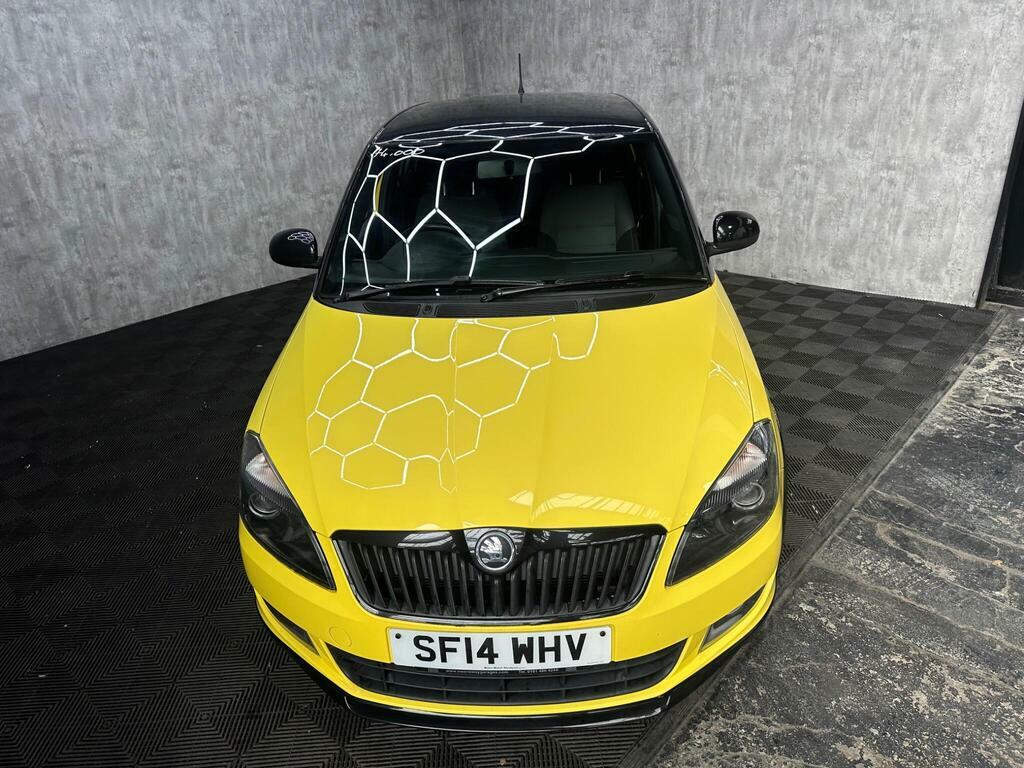 Skoda Fabia 1.2 Tsi Monte Carlo Euro 5 Yellow #4