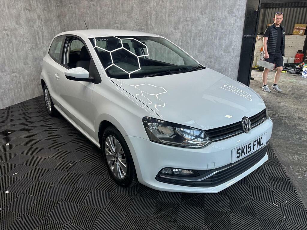 Volkswagen Polo 1.0 Bluemotion Tech Se Euro 6 S S White #5