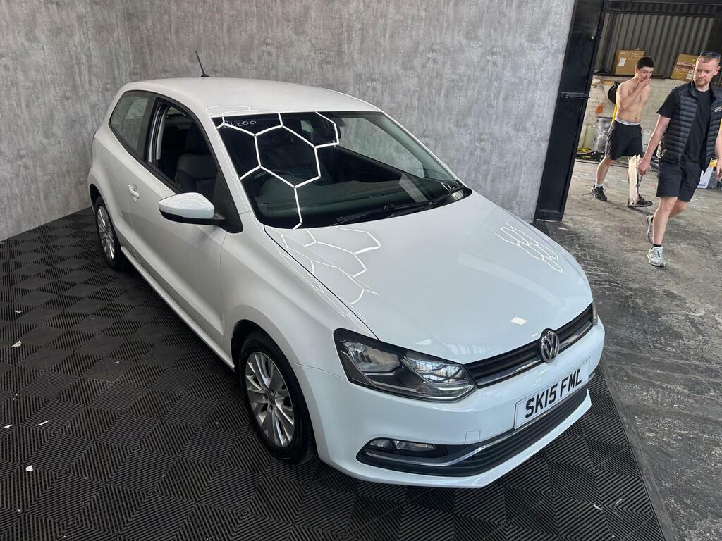 Volkswagen Polo 1.0 Bluemotion Tech Se Euro 6 S S White #6