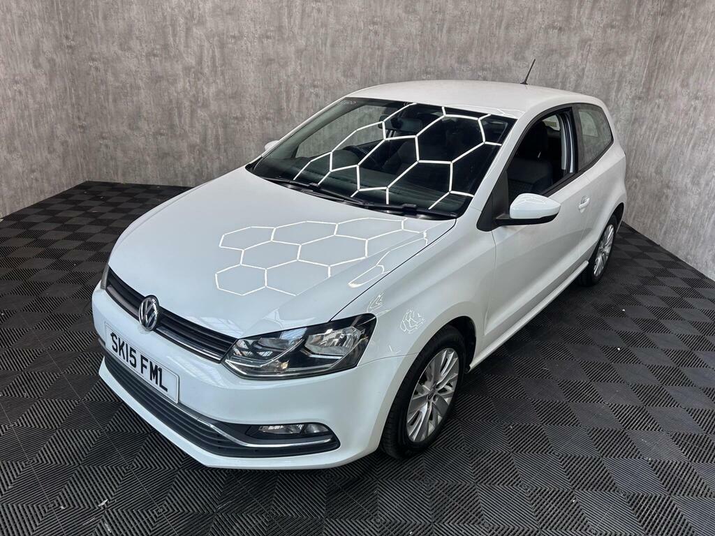 Volkswagen Polo 1.0 Bluemotion Tech Se Euro 6 S S White #2