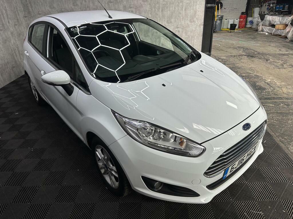 Ford Fiesta 1.0T Ecoboost Zetec Euro 6 S S White #5