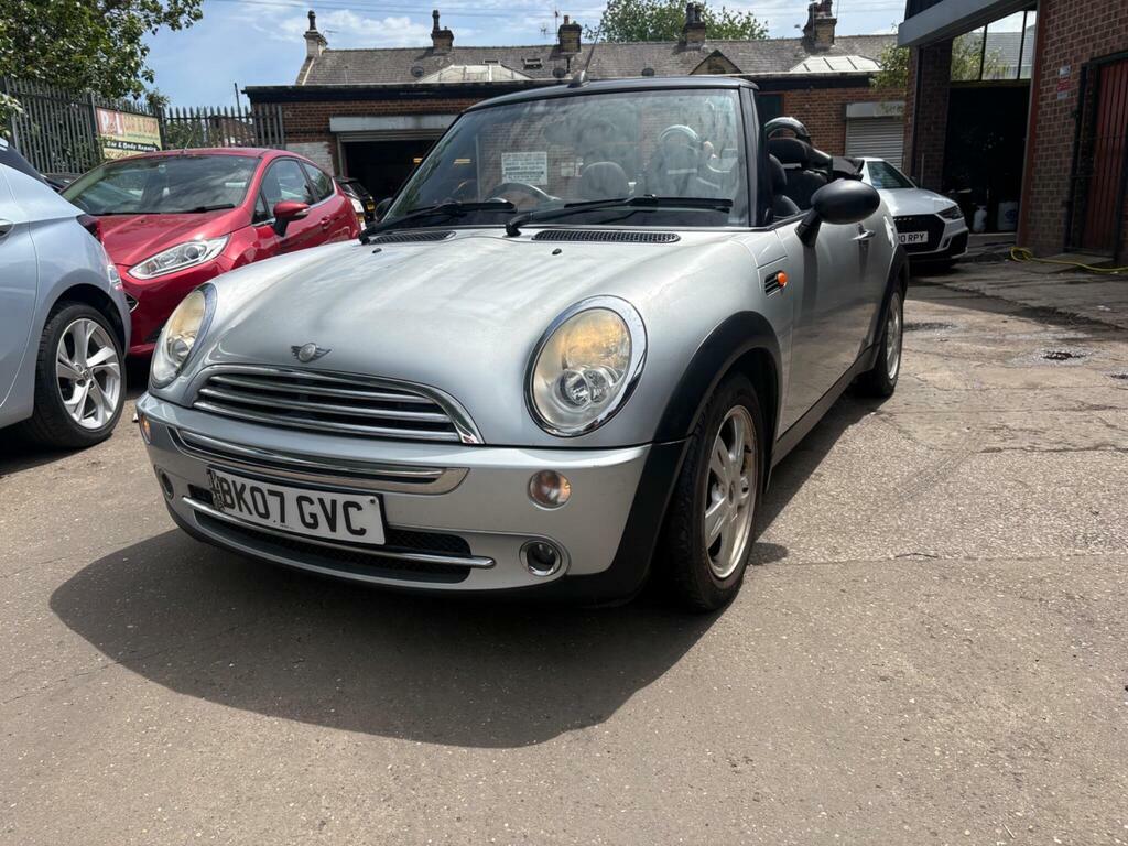 Mini Convertible 1.6 One Euro 4 Silver