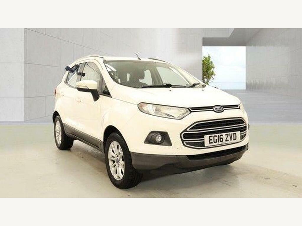 Ford Ecosport 1.5 Tdci Zetec 2Wd Euro 6 White