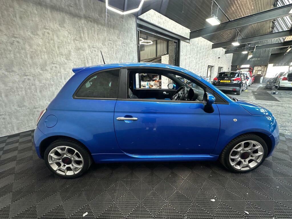 Fiat 500 Pop Blue #7