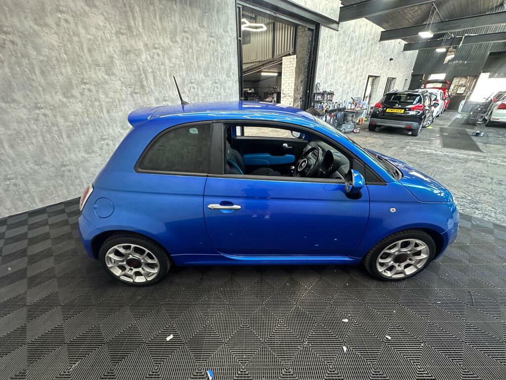 Fiat 500 Pop Blue #8