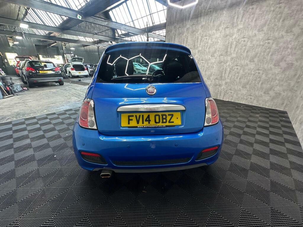 Fiat 500 Pop Blue #11