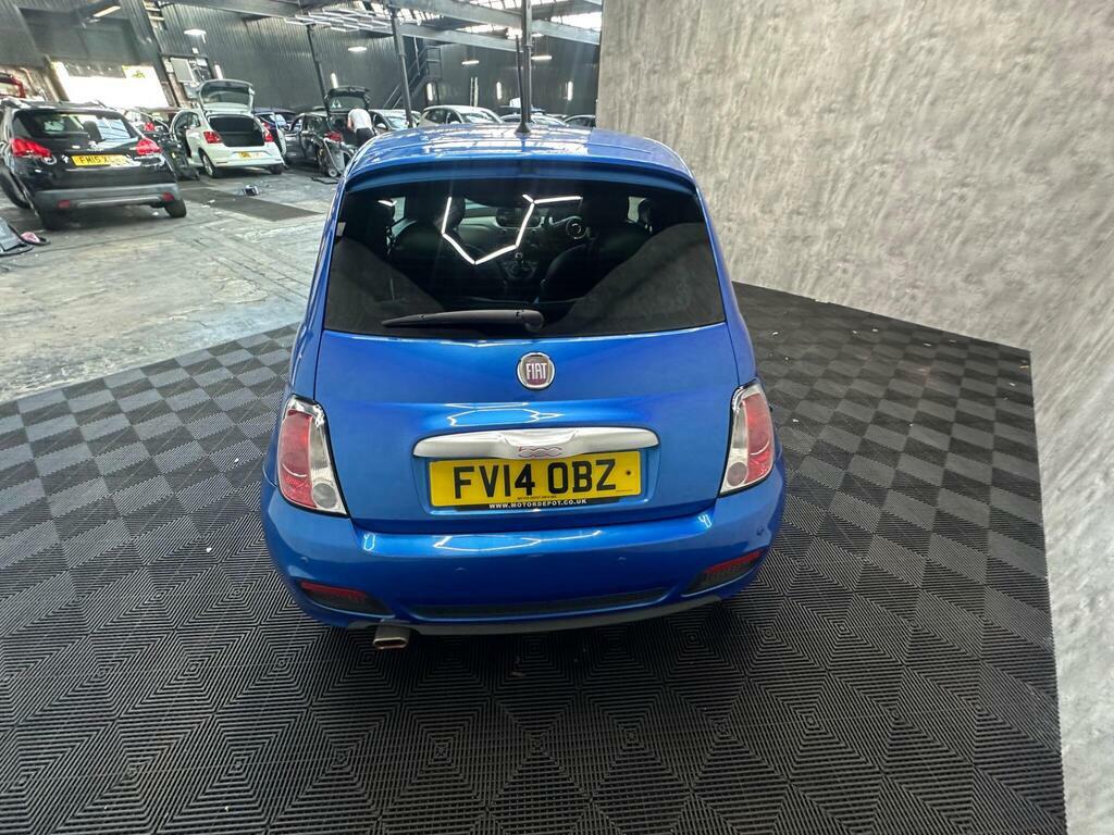 Fiat 500 Pop Blue #12