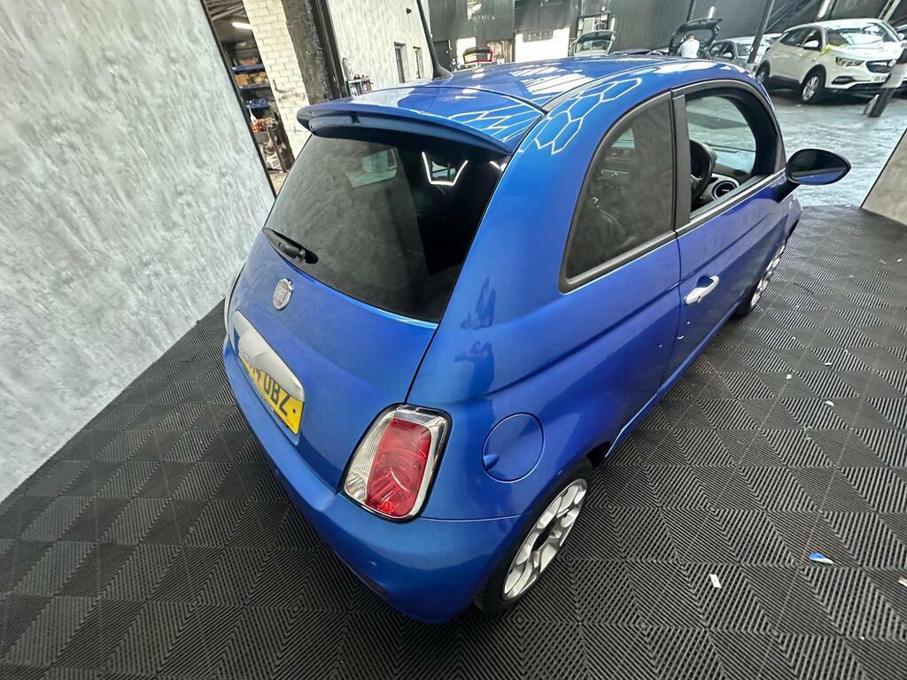 Fiat 500 Pop Blue #10