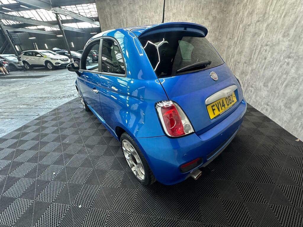 Fiat 500 Pop Blue #13