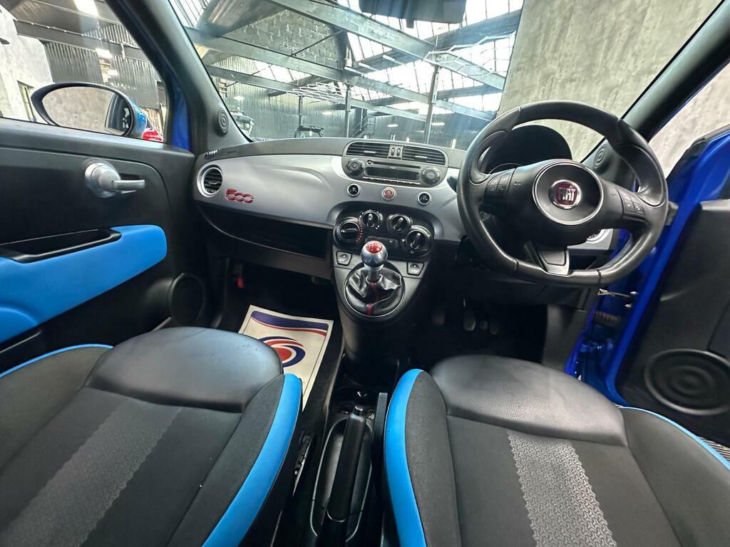 Fiat 500 Pop Blue #23