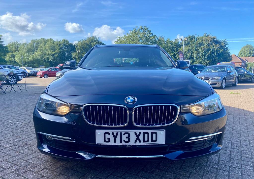 BMW 3 Series 320I Luxury GY13XDD Blue #3