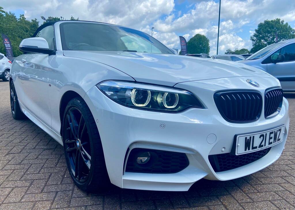 BMW 2 Series Gran Coupe 2.0 220I Gpf M Sport Coupe Euro 6 White #3
