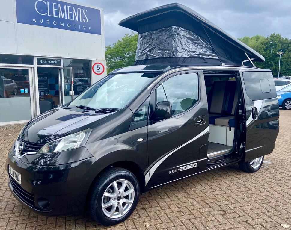 Nissan NV200 1.6 Camper Van Black #2