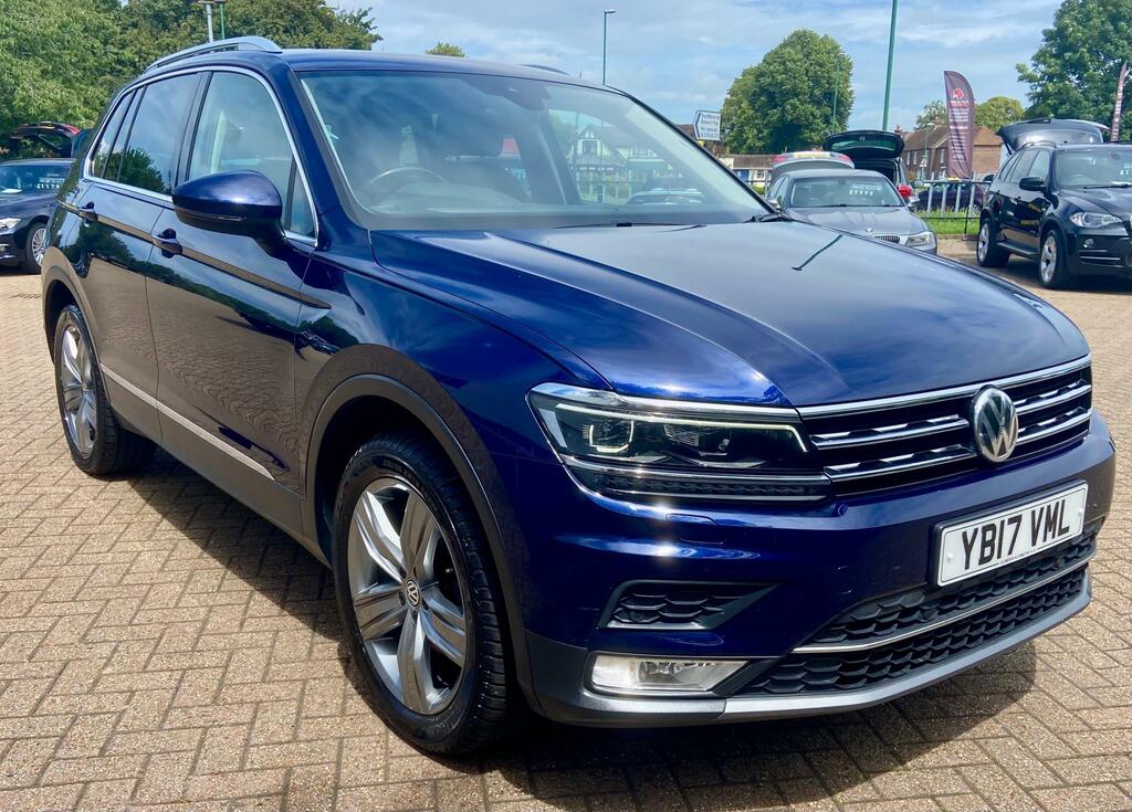 Volkswagen Tiguan 2.0 Tdi Bluemotion Tech Sel Suv Y14SRJ Blue #3