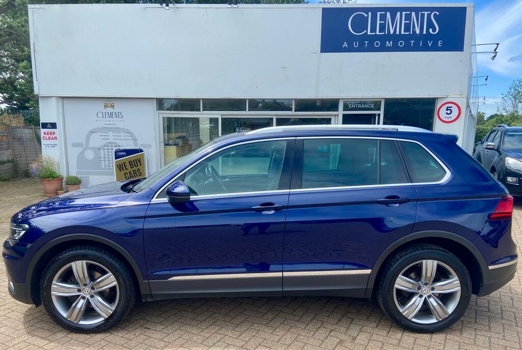 Volkswagen Tiguan 2.0 Tdi Bluemotion Tech Sel Suv Y14SRJ Blue #2