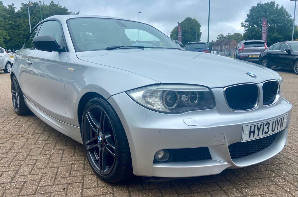 BMW 1 Series 2.0 120D Sport Plus Edition Coupe Silver #3