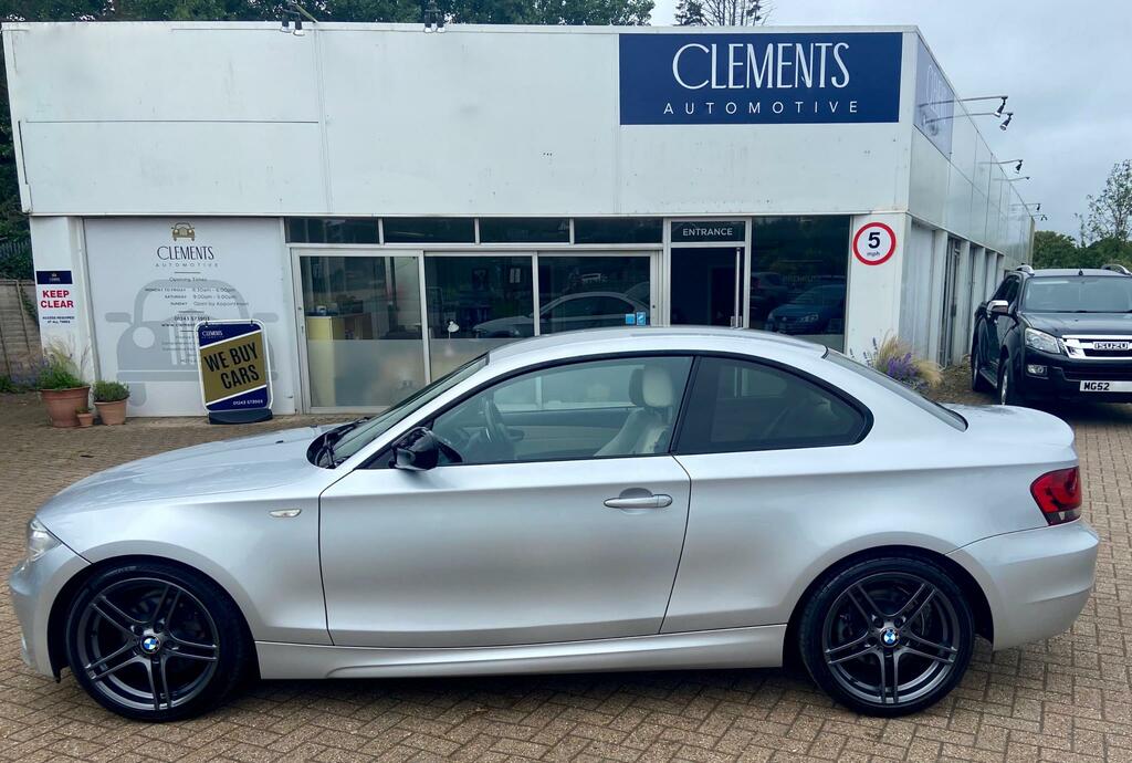 BMW 1 Series 2.0 120D Sport Plus Edition Coupe Silver #2