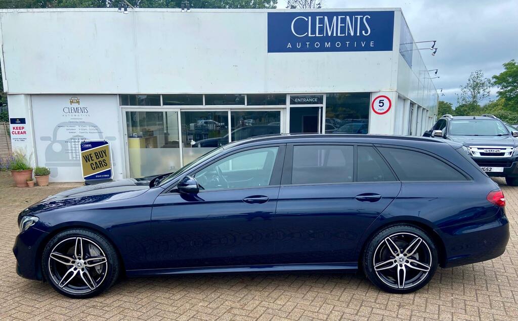 Mercedes-Benz E Class 2.0 E220d Amg Line Estate Blue #2