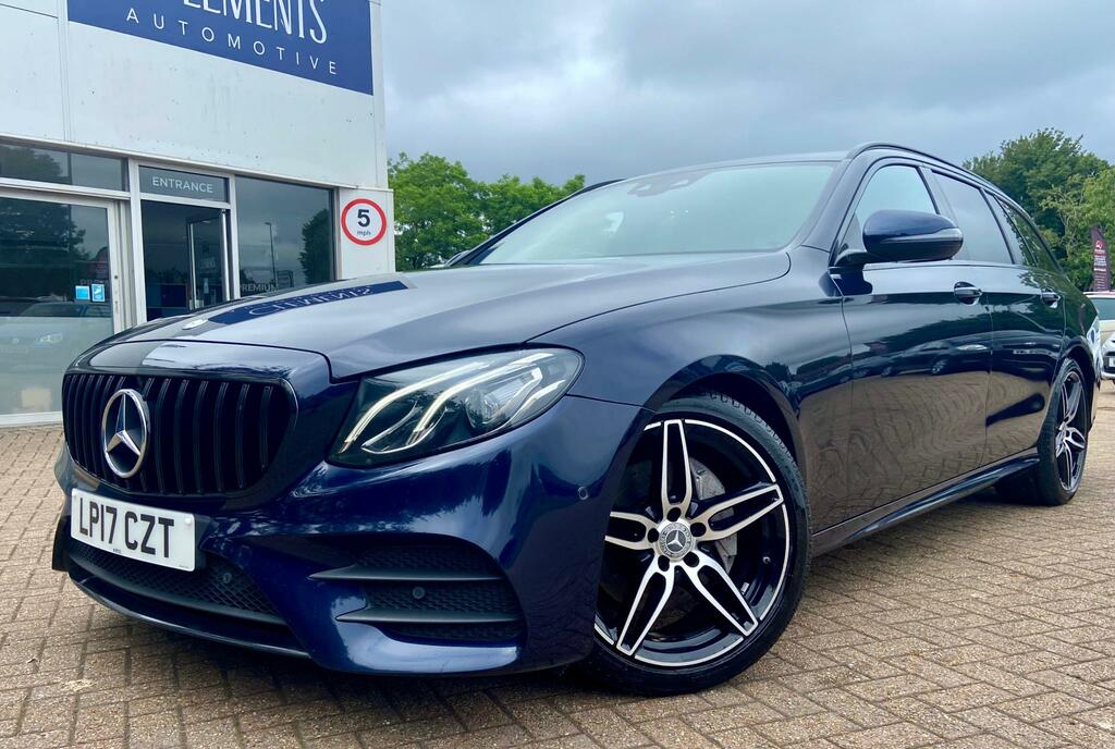 Mercedes-Benz E Class 2.0 E220d Amg Line Estate Blue