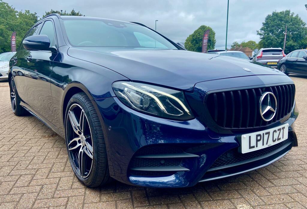 Mercedes-Benz E Class 2.0 E220d Amg Line Estate Blue #3