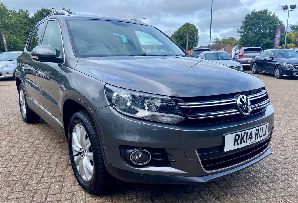 Volkswagen Tiguan 2.0 Tdi Bluemotion Tech Match Suv RK14RUJ Grey #3