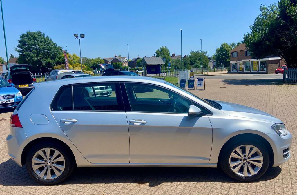 Volkswagen Golf Tsi Bluemotion Tech S White #6