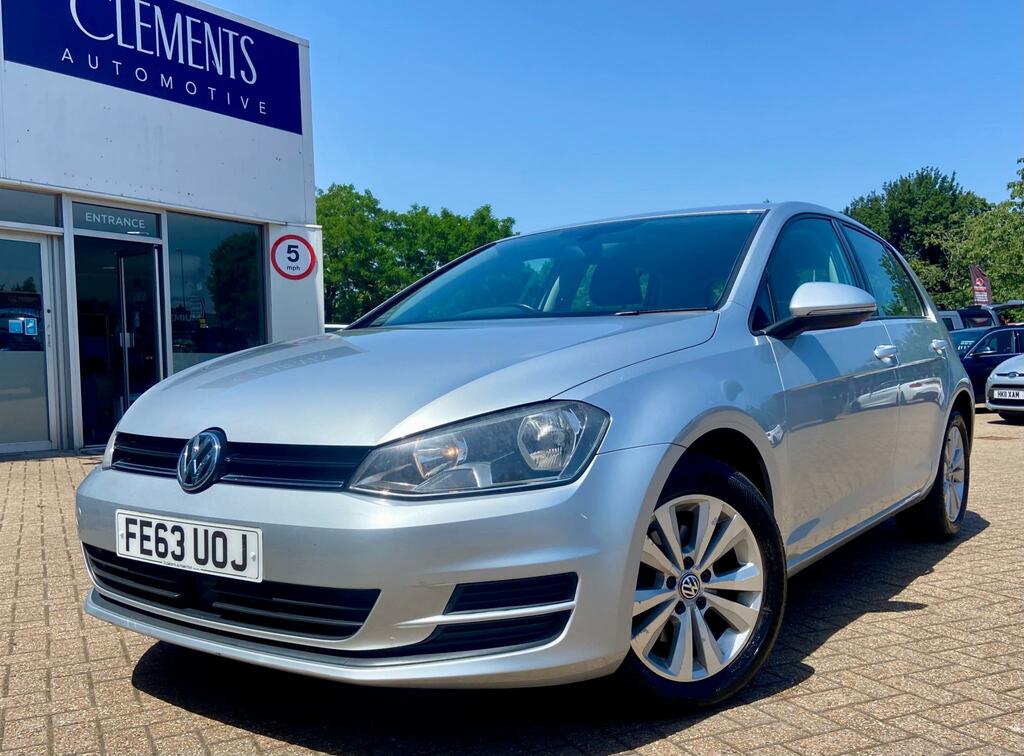 Volkswagen Golf Tsi Bluemotion Tech S White #1