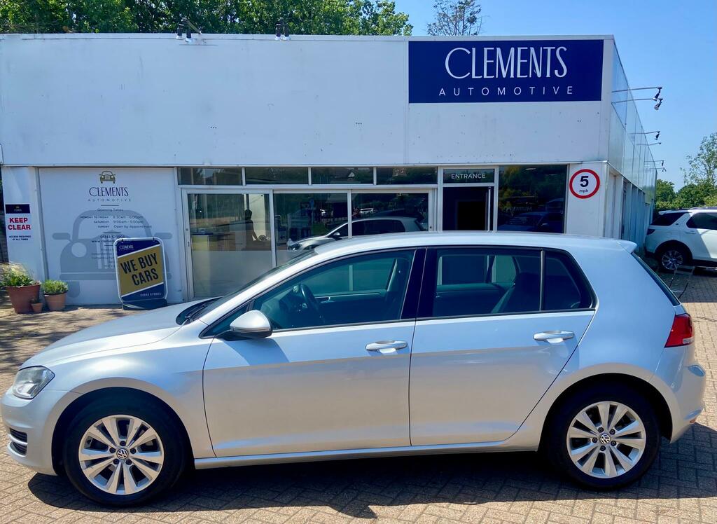 Volkswagen Golf Tsi Bluemotion Tech S White #2