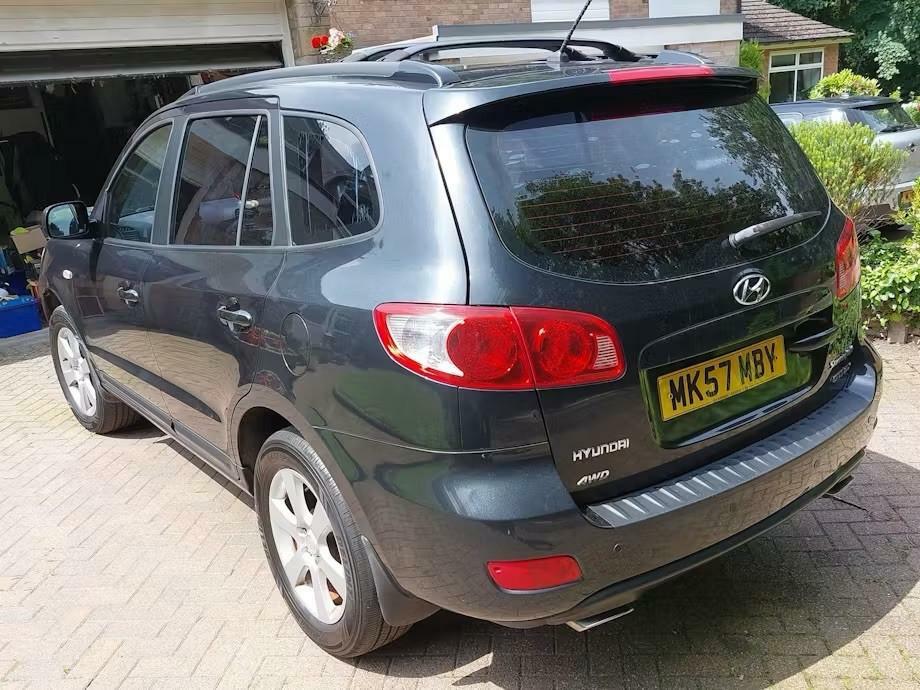 Hyundai Santa Fe 2.2 Crtd Cdx Suv Black