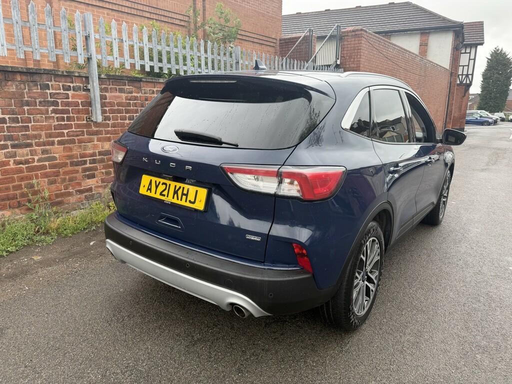 Ford Kuga 2.5 Ecoboost Duratec 14.4Kwh Titanium AY21KHJ Blue #3