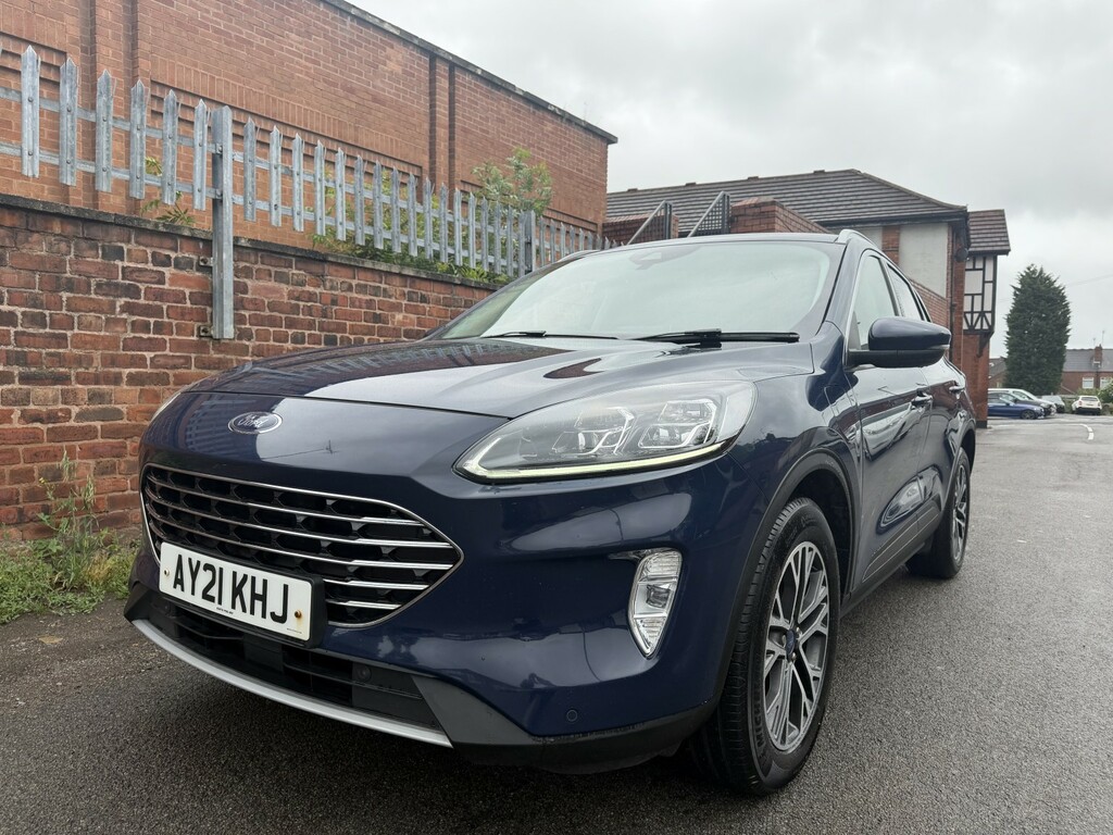 Ford Kuga 2.5 Ecoboost Duratec 14.4Kwh Titanium AY21KHJ Blue #4