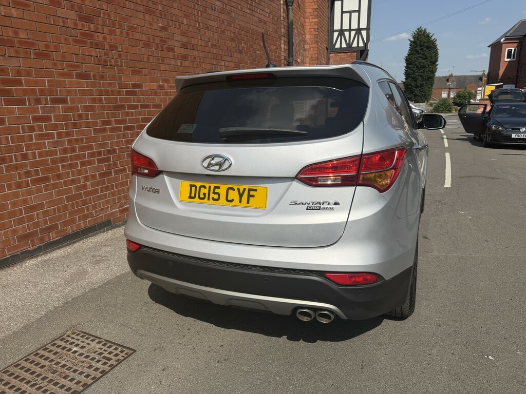 Hyundai Santa Fe 2.2 Crdi Premium Se Silver #3