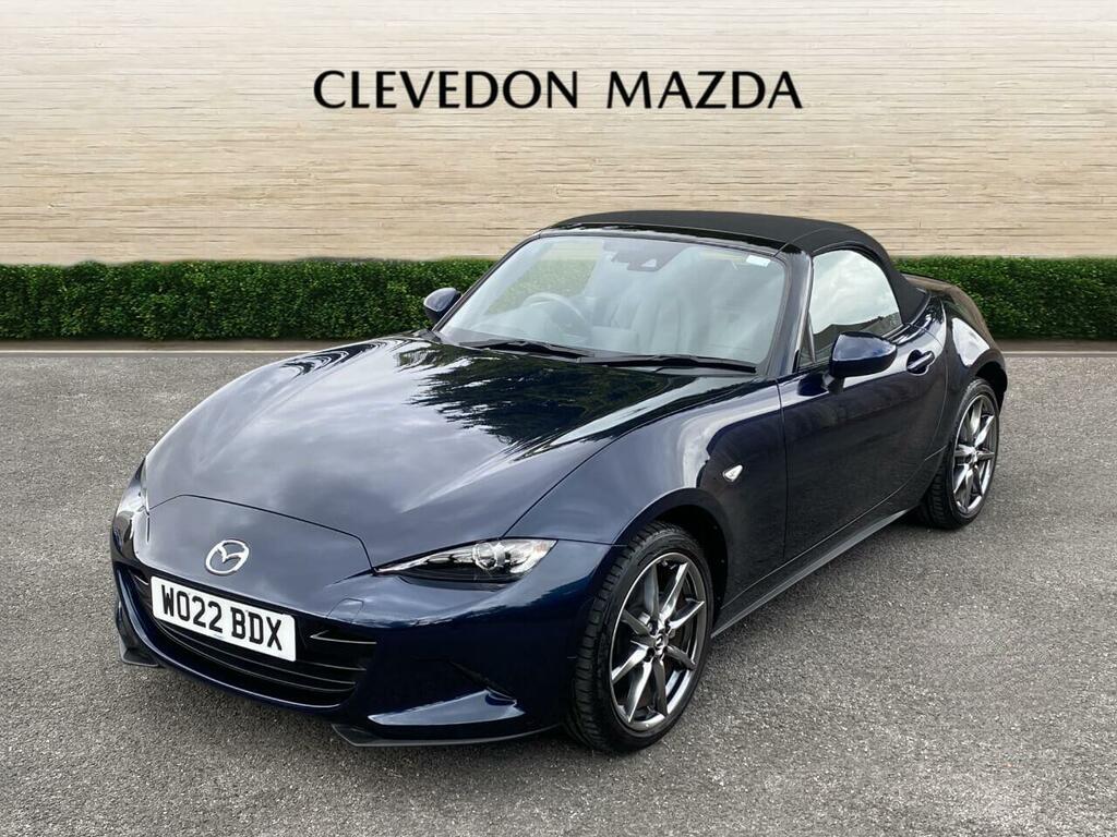 Mazda MX-5 2.0 Skyactiv-g Sport Tech Convertible M WO22BDX Blue #4