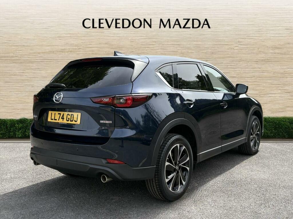 Mazda CX-5 2.0 E-skyactiv G Mhev Exclusive-line Suv Petro LL74GDJ Blue #3